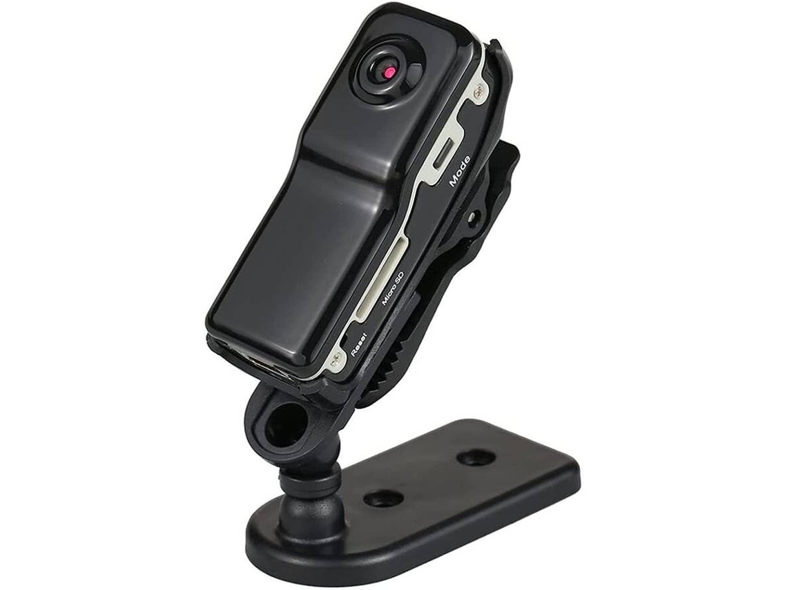 Gravador de Vídeo Digital Portátil Mini Monitor Dv Micro Pocket Perfect Indoor Security Camera para Casa e Escritório Preto YIZHOOD
