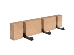 Perchero De Parede Com 3 Ganchos Retráteis, Para Casacos, Cachecóis, Bolsas, Etc., Design Elegante E Resistente, Economia De Espaço