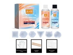 Kit Cola Resina Cristal Ab Diy