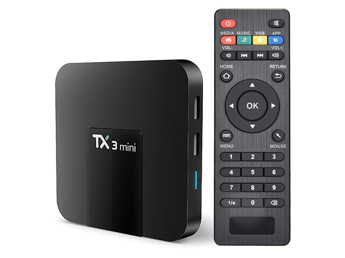 Caixa De Tv Inteligente Com Wifi Dual Band E Bluetooth