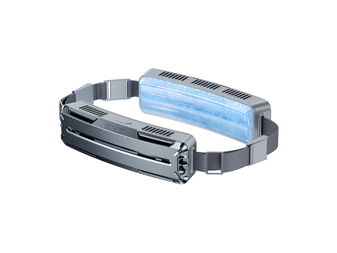 Vendaval Lombo Portátil 3 Velocidades Usb Esportes Ar Livre
