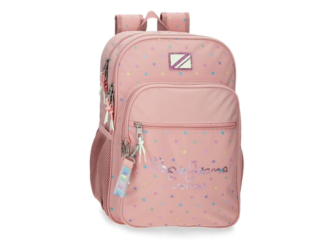 Mochila rosa on sale pepe jeans