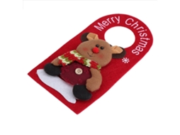 Laxiscreed Decoração Natal Santa Claus, Letras Para Porta, Árvore E Presentes – Enfeite Festivo