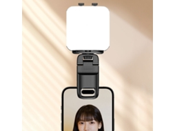 Luz de preenchimento para Selfie portátil Led Usb com modos de iluminação e ângulo ajustável | S/MARCA