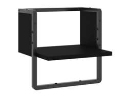 Prateleira de parede com barra 30x25x30 cm vermelha MAISON EXCLUSIVE