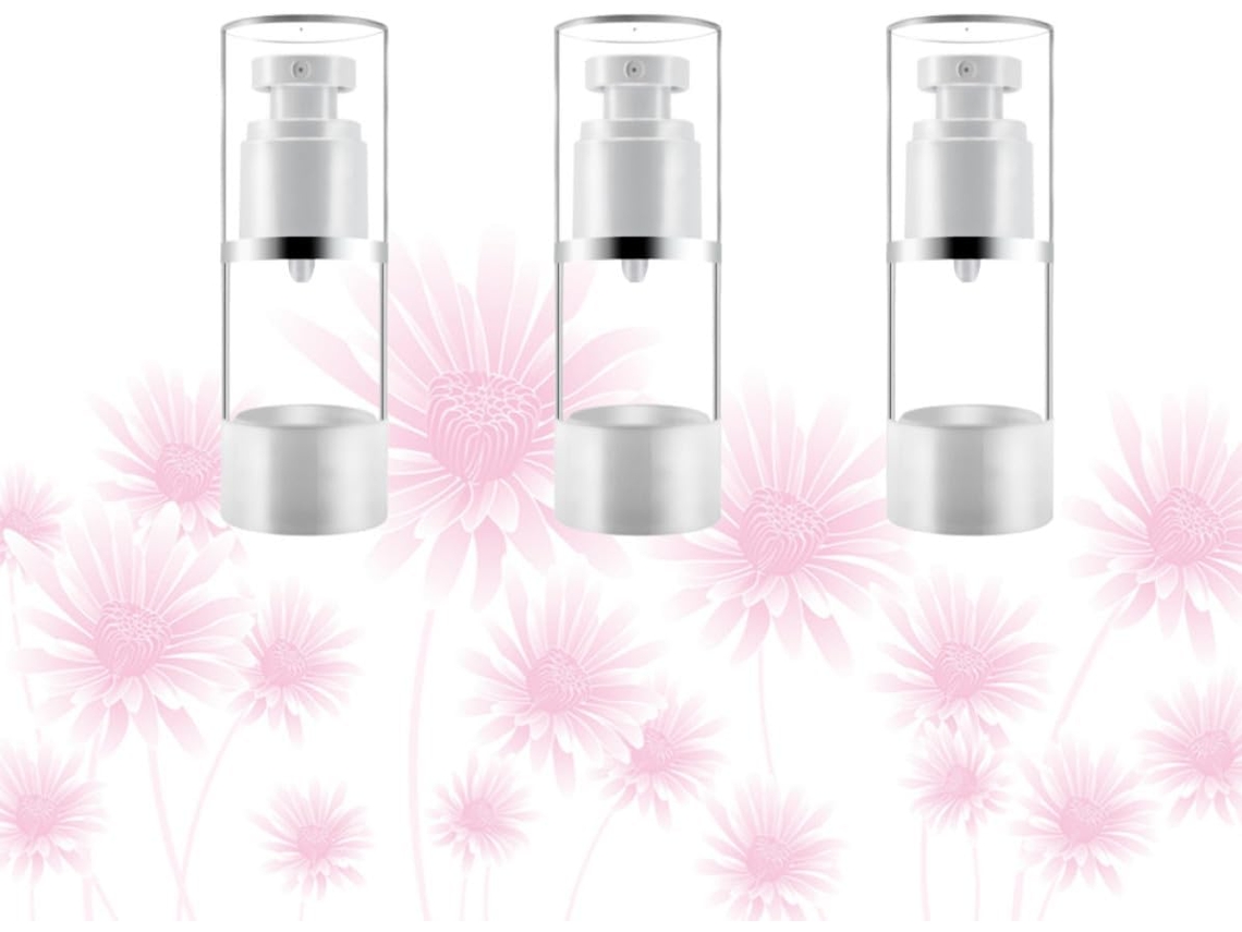 Conjunto De 3 Frascos Spray De Pp Para Viagem