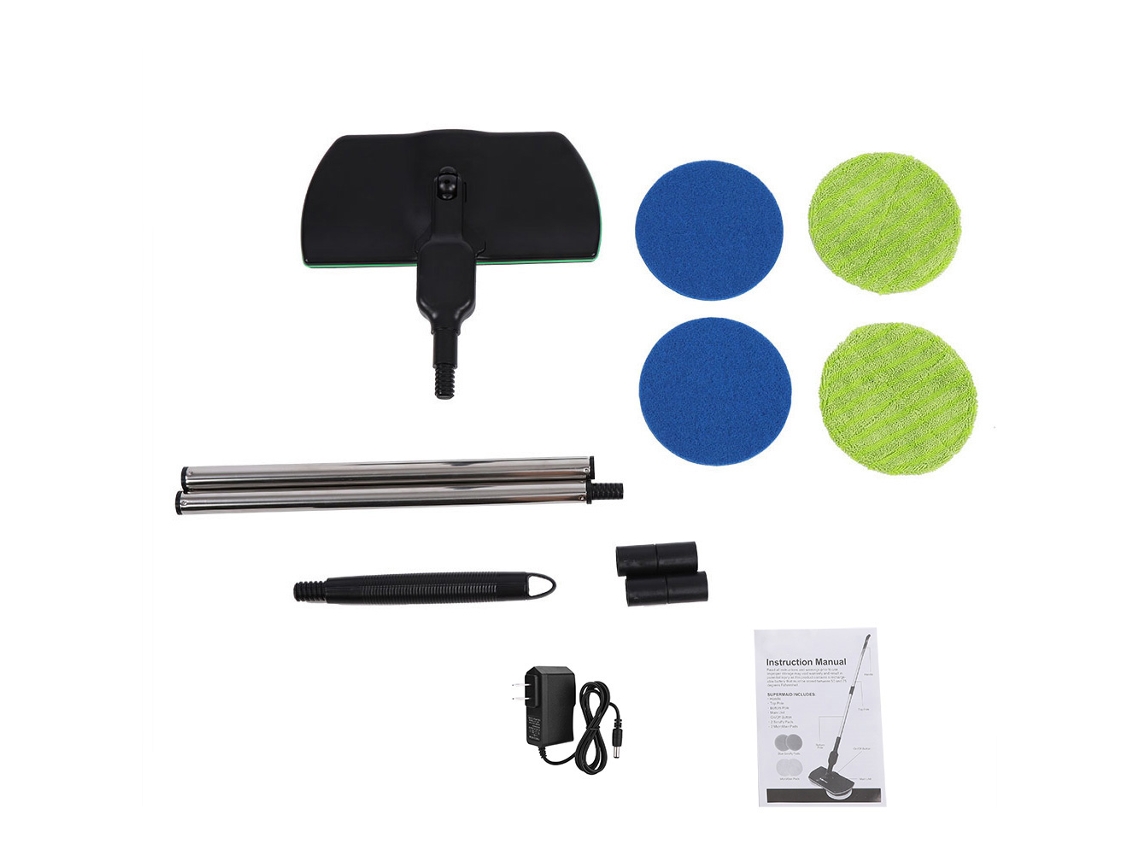 Laxiscreed Mop Sem Fio Com Rotação De 360° Para Limpeza Fácil E Prática Em Casa