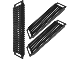 Conjunto De Suporte Para Placa Circuito Impresso Pcb Vaguelly 3 Peças Com Design Barra E Orelha Dupla, 25 Slots