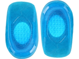 Calcanhar Com Almofada De Gel Azul, Absorção De Impacto, Alívio De Pressão, Para Corrida E Caminhada, Para Homens E