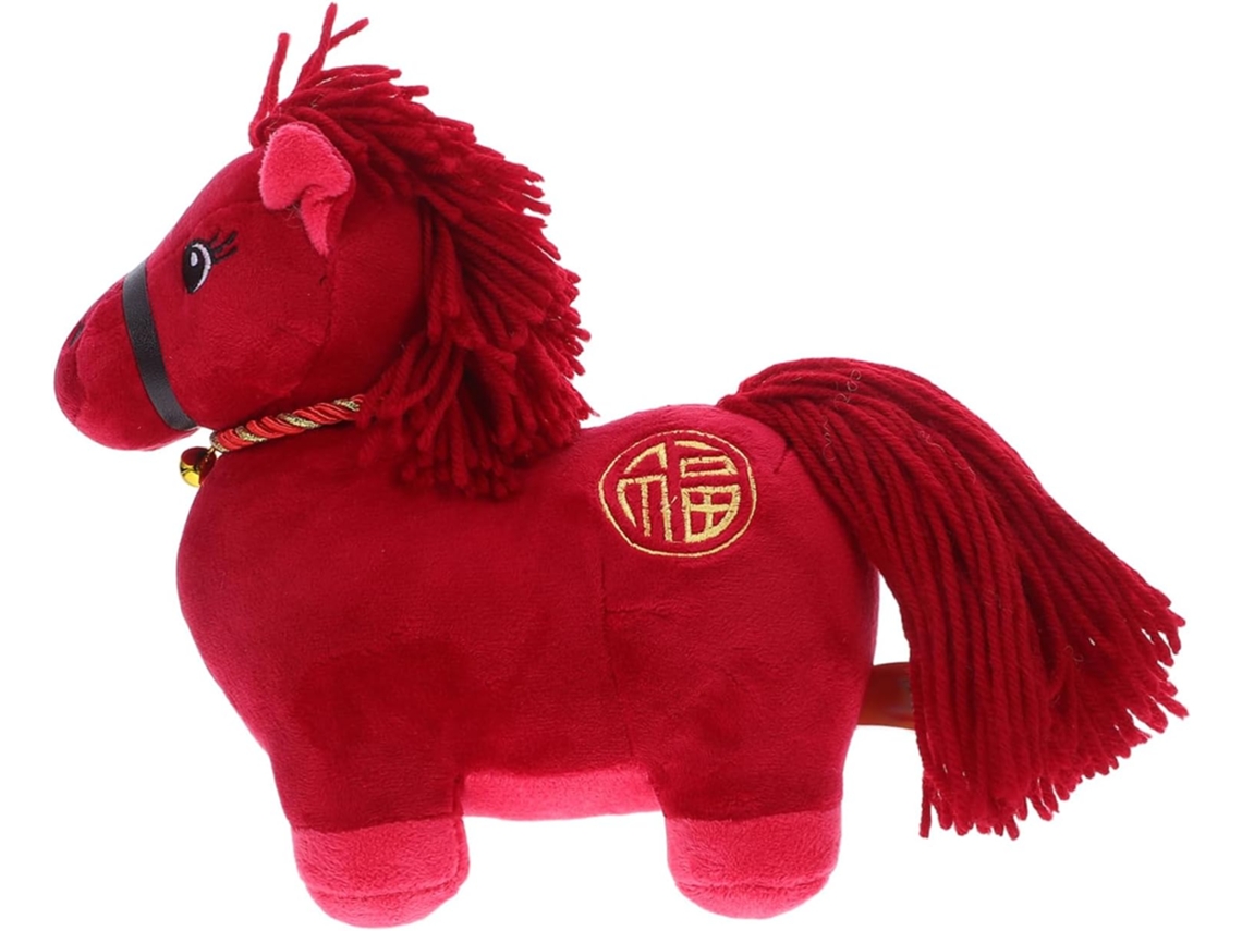 Cavalo De Pelúcia, Brinquedo Animal Estimação, Do Zodíaco Chinês,