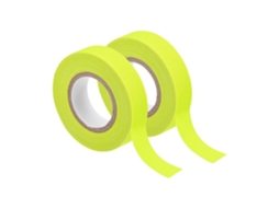 2 Rolos de Fita Adesiva Neon, 1,5 Cm X 10 M, Fita Fluorescente Luminosa para Decoração de Festas e CHABERLU