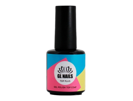 Verniz de Gel GL NAILS Top Coat Plus (15 ml)