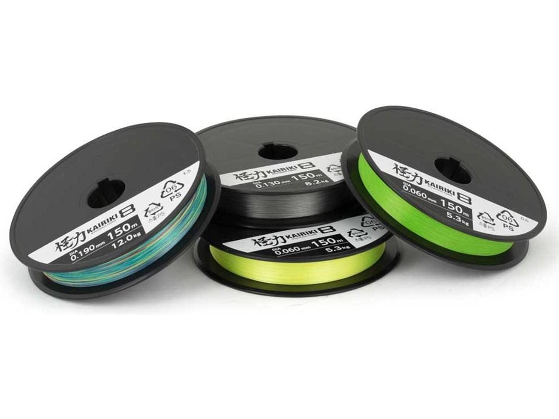 Linha de Pesca trançadas SHIMANO Kairiki 8 (0.060 mm - 0,10 mm)