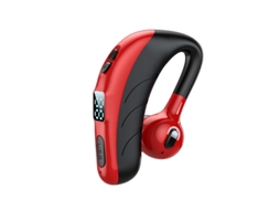 Kit Mãos-livres P13 Empresarial Sem Fio Led Display Digital Alta Fidelidade Subwoofer desportos Bluetooth Vermelho