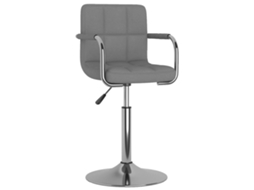 Bar Stool, Bar Stools Vidaxl Cinzeto Tecido (n/a)
