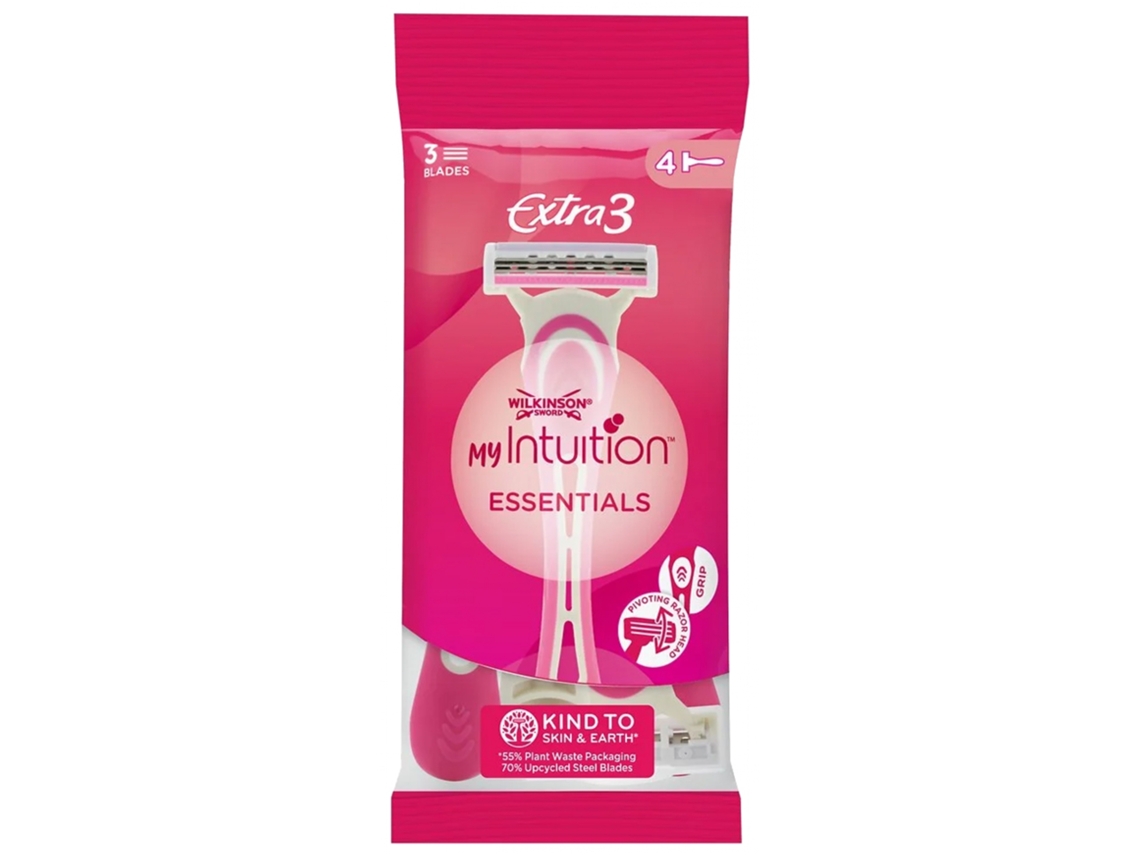 Myintuition Extra 3 Essentials 4 lâminas descartáveis WILKINSON