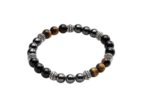 Pulseira NIMAXI Magic Moments (Missanga - Preto - 19 cm)
