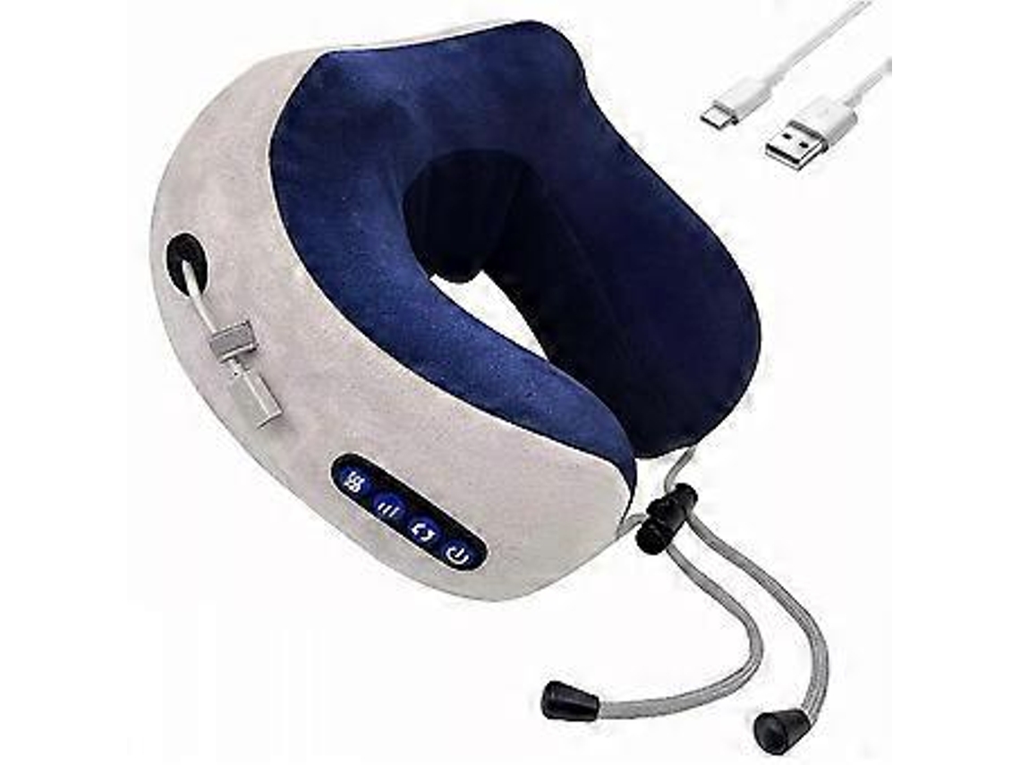 Almofada De Massagem, Massageador Elétrico De Pescoço, Massageador Aquecido Portátil Slowmoose