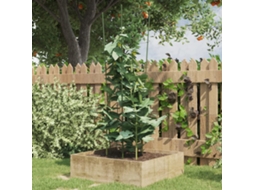 Vidaxl Suportes P/ Plantas De Jardim C/ 4 Anéis 5 Pcs 90 Cm Aço Verde