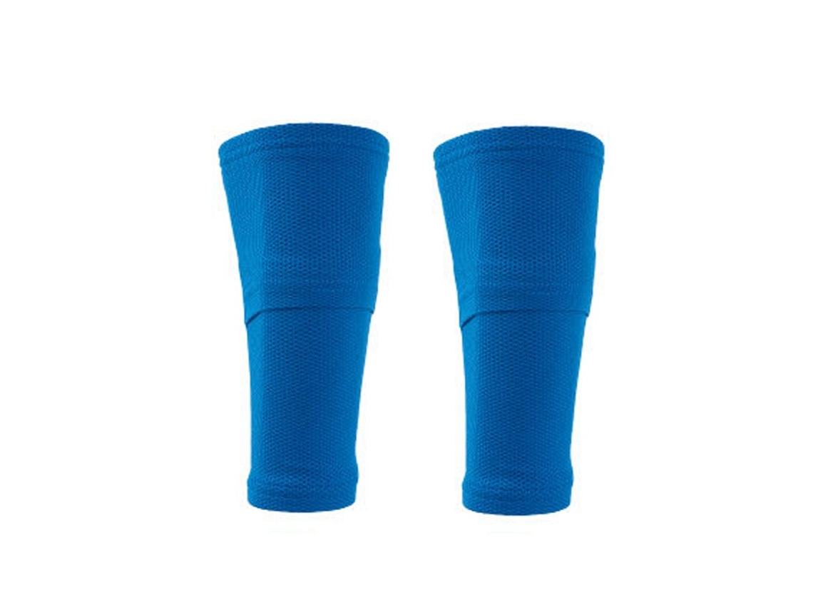 (azul M) 1 Caneleira De Futebol Com Bolso Duplo, Caneleira De Compressão, Proteção Para As Pernas No Futebol.