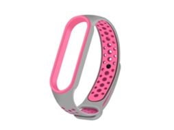 Lurelia Pulseira, Compatível Com Xiaomi Mi Band 5/ 6 Silicone Bicolor Pó De Cinzas, Acabamento Moderno