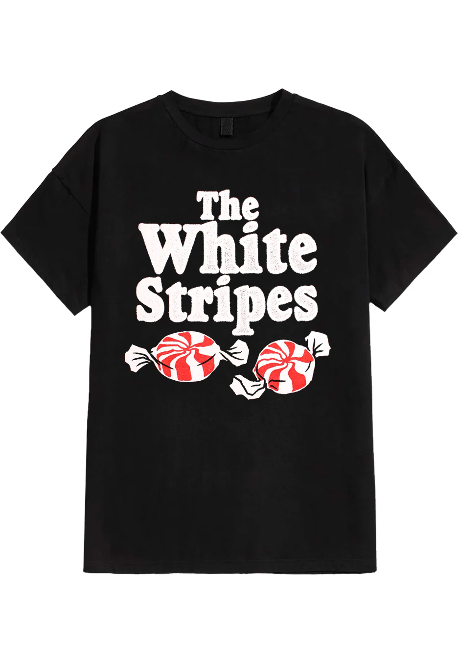 Size:s Rockinstone The White Stripes - Peppermints - T-shirt Unisex Adults