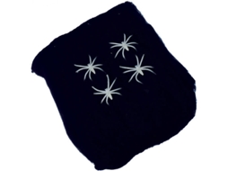 Decorações de Halloween DISFRAZZES Teia de Aranha Preta (60 gr)