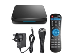 Tv Box Com Decodificação 4k E Bluetooth