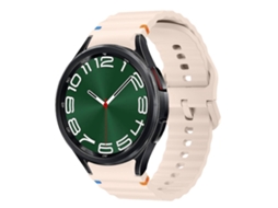 Pulseira De Silicone Com Costura Em Padrão De Ondas
