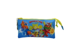 Estojo Triplo Infantil Superthings 87417