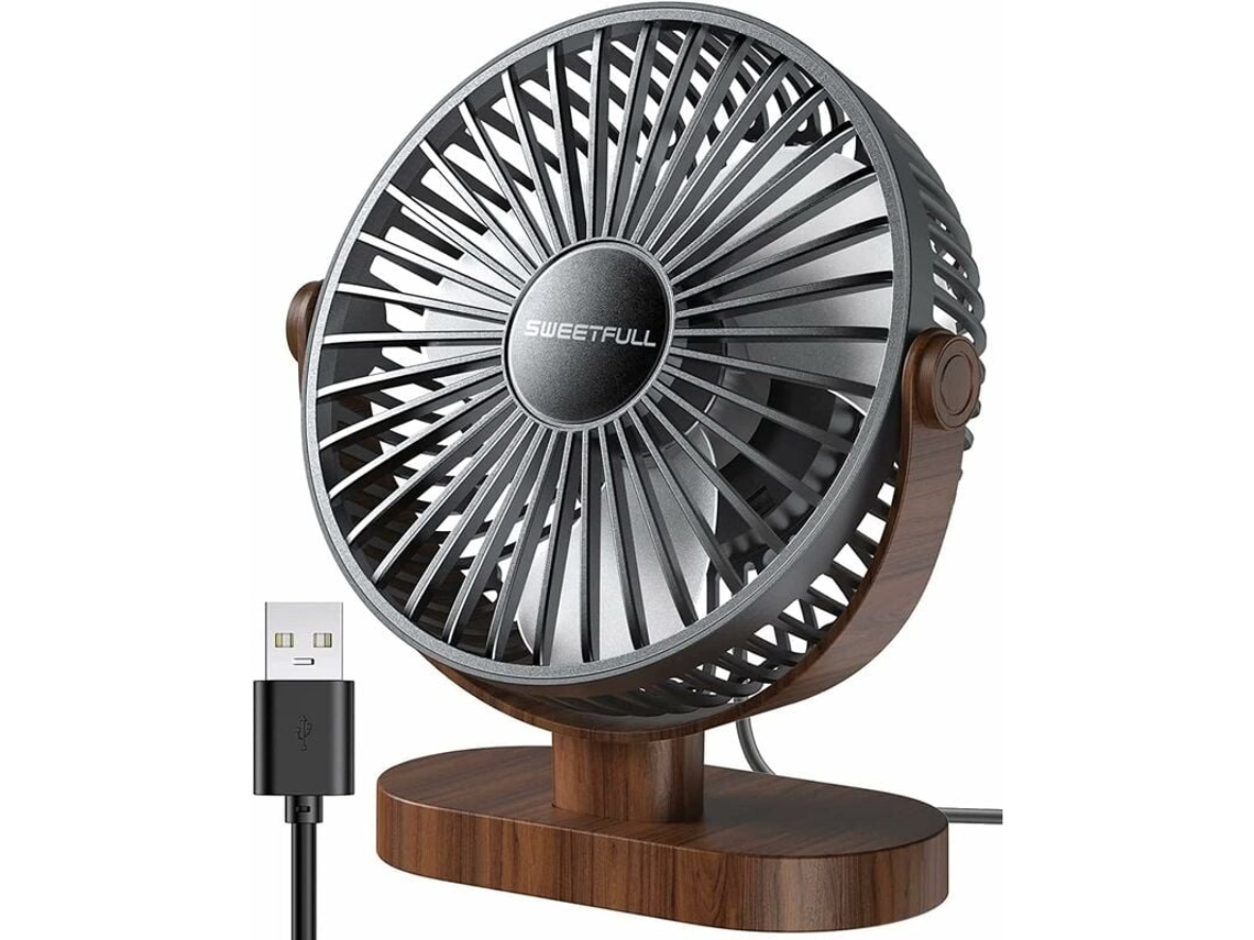 Ventilador Usb Mini Com Umidificador (branco)