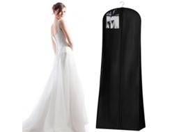 Saco De Armazenamento Para Vestido De Casamento Branco Comprimento Total 183 Cm Para Guardar Ou Viagem Para Vestido De Noiva E Vestidos Longos Btforus