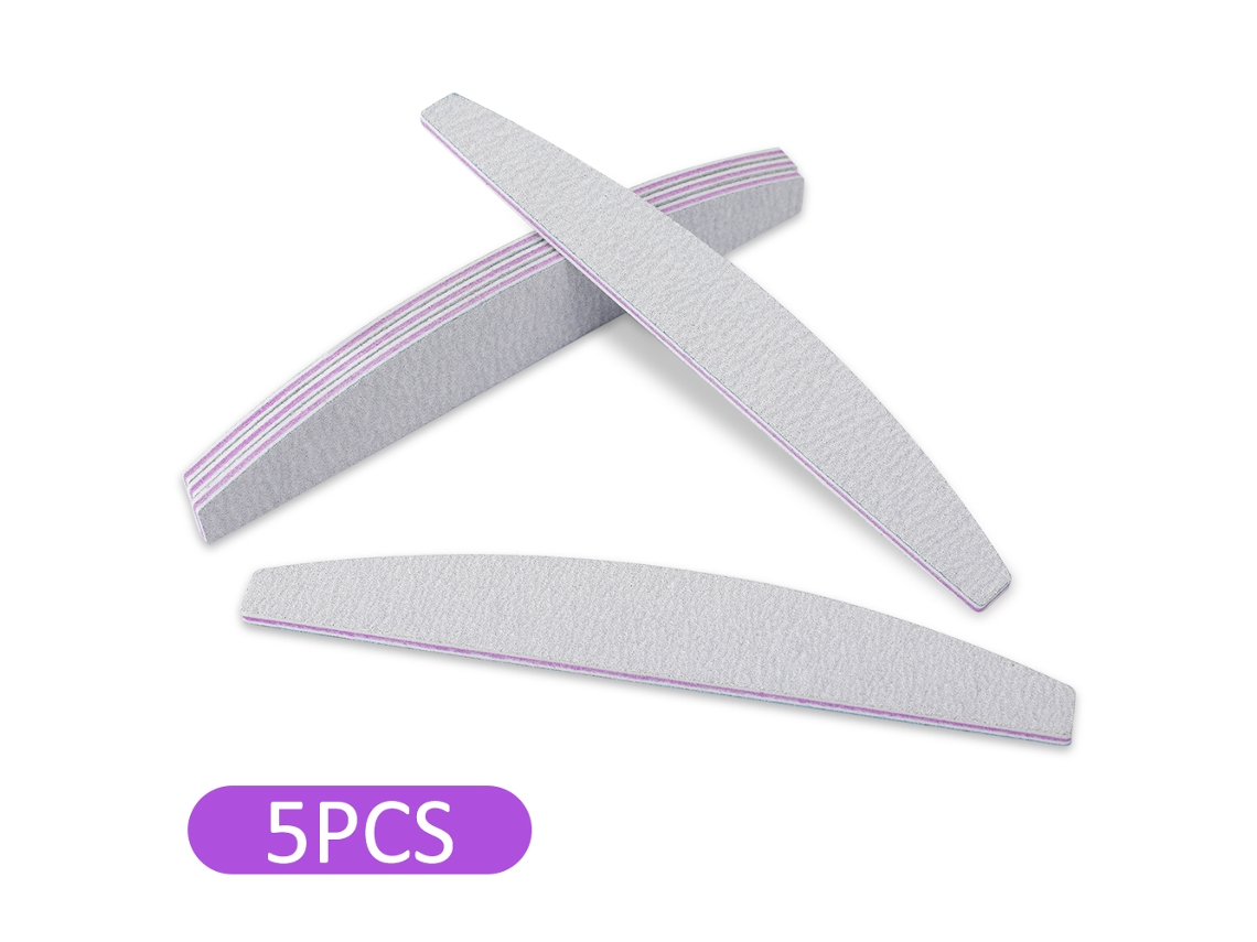 Conjunto De Limas De Unha Profissionais (100/180 Grãos), Pacote Com 5 Peças Ou Conjunto Com 10/15 Peças.