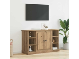 Vidaxl Buffet Carvalho Artesanal 100 X 35,5 X 60 Cm