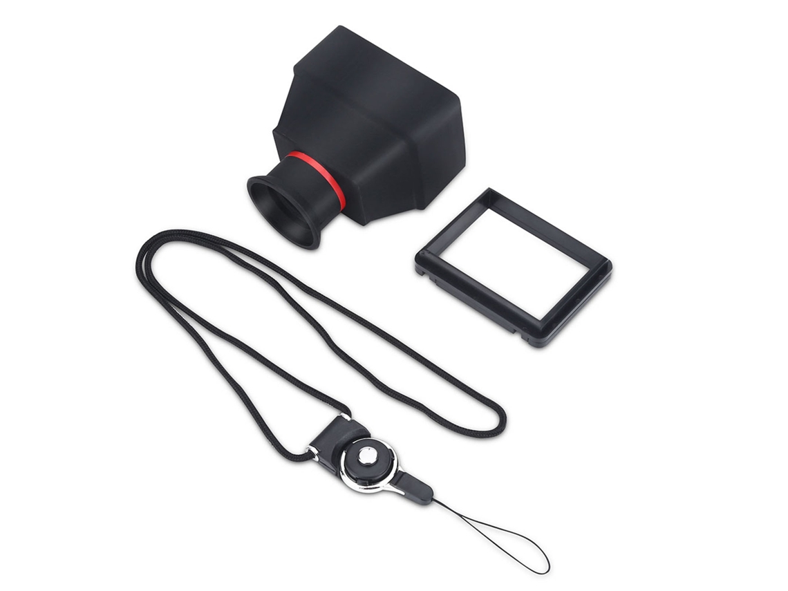 Visor Lcd De 3,2 Polegadas Com Zoom 3x Para Câmera Digital