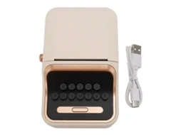 Impressora de Rótulos Térmica Portátil Bluetooth 5.0 Estilo Retrô 30 52mm para Escritório Casa Empresa