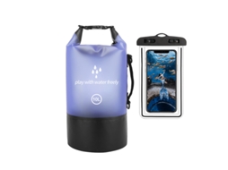 Bolsa Estanque de 10l com Pochete para Rafting, Caiaque, Praia, Esqui, Pesca, Escalada e Camping HENTEN HOME Azul | HENTEN HOME
