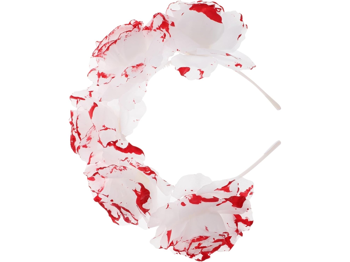 Tiara Decorativa De Rosas Para Mulheres - Acessório De Cabelo Exclusivo Para Praia E Halloween
