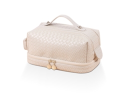 Bolsa de Maquiagem de Grande Capacidade para Mulheres em Couro Pu Impermeável NEVEANCE