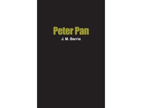 Livro Peter Pan de J M Barrie (Inglês - Capa Dura)