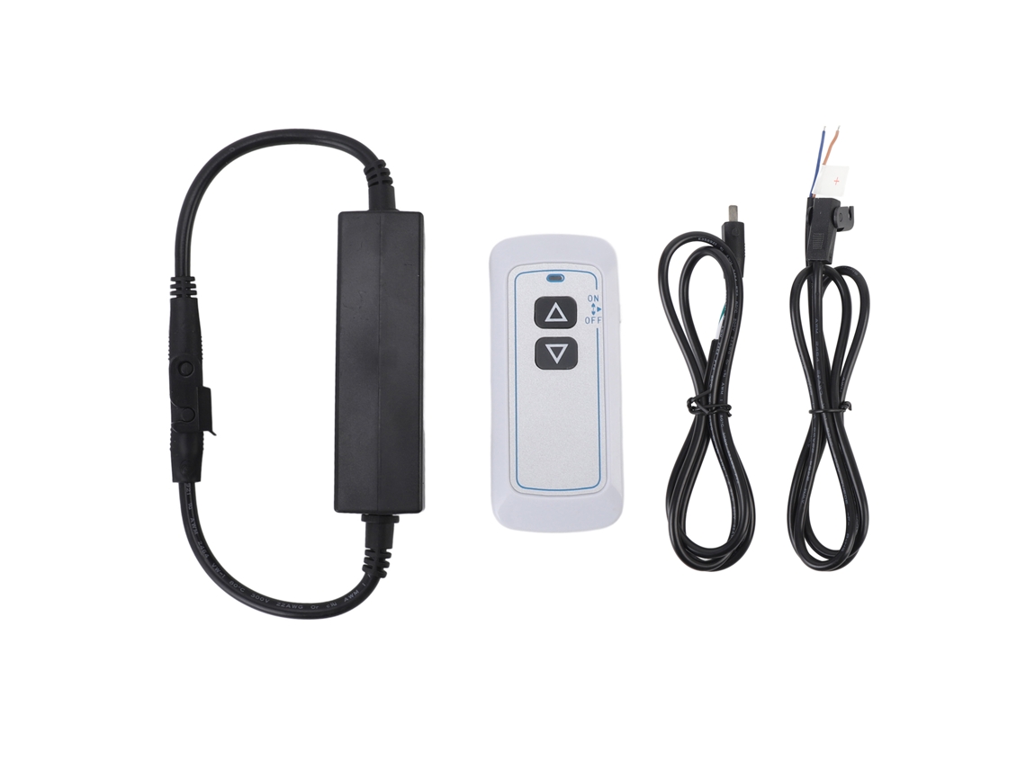 Controle Remoto Sem Fio para Atuador Linear, 12V, 433.92MHz, Comando Frente e Ré