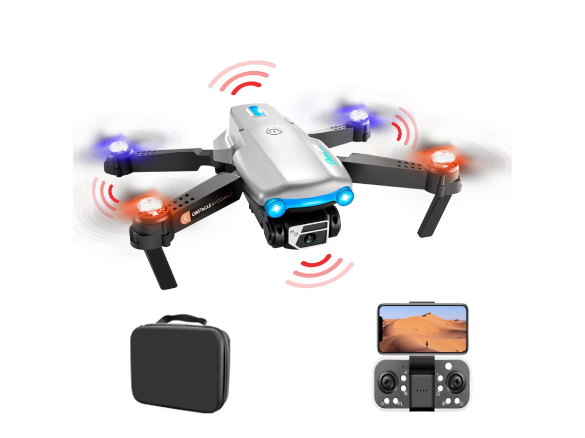 Drone de Controle Remoto S98 com Câmera 4K Câmera Única Duração Da Bateria: 15 Min Sliver YIZHOOD