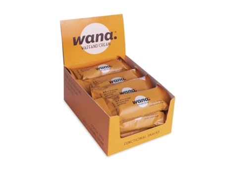 Barra de creme para waffle Wana Lata (12x43g)