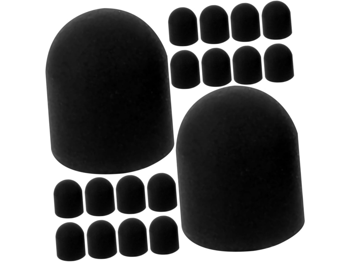 Kit Com 50 Pontas De Silicone De Reposição Para Caneta Stylus, Precisão Para Telas Sensíveis Ao Toqu Gokoco