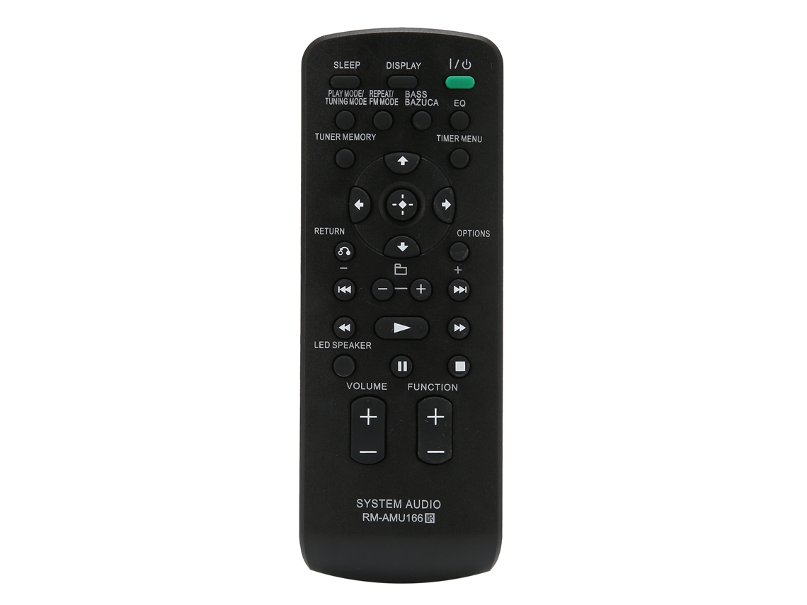 Controle Remoto Substituto Para Controle De Áudio Do Sistema Sony Hifi