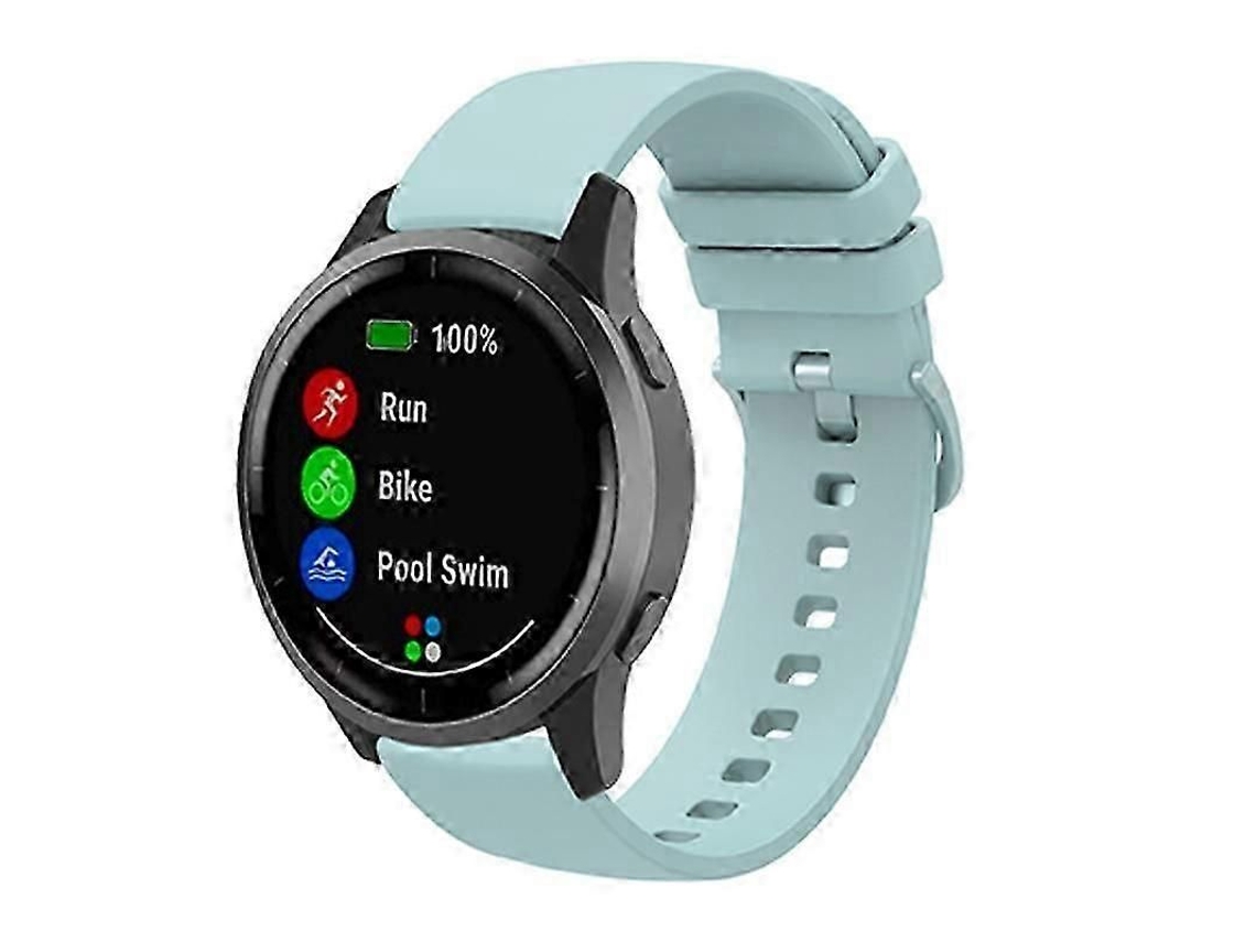 Pulseira De Silicone Ajustável De 20 Mm Para Smartwatch