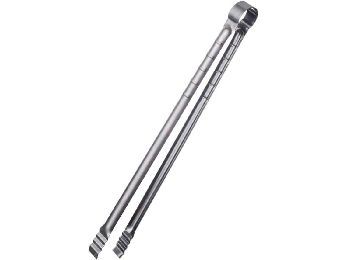 Pinça Para Churrasco Em Aço Inoxidável Prateado, Leve E Resistente À Ferrugem, Ideal Para Casamentos E Uso Em Hotéis