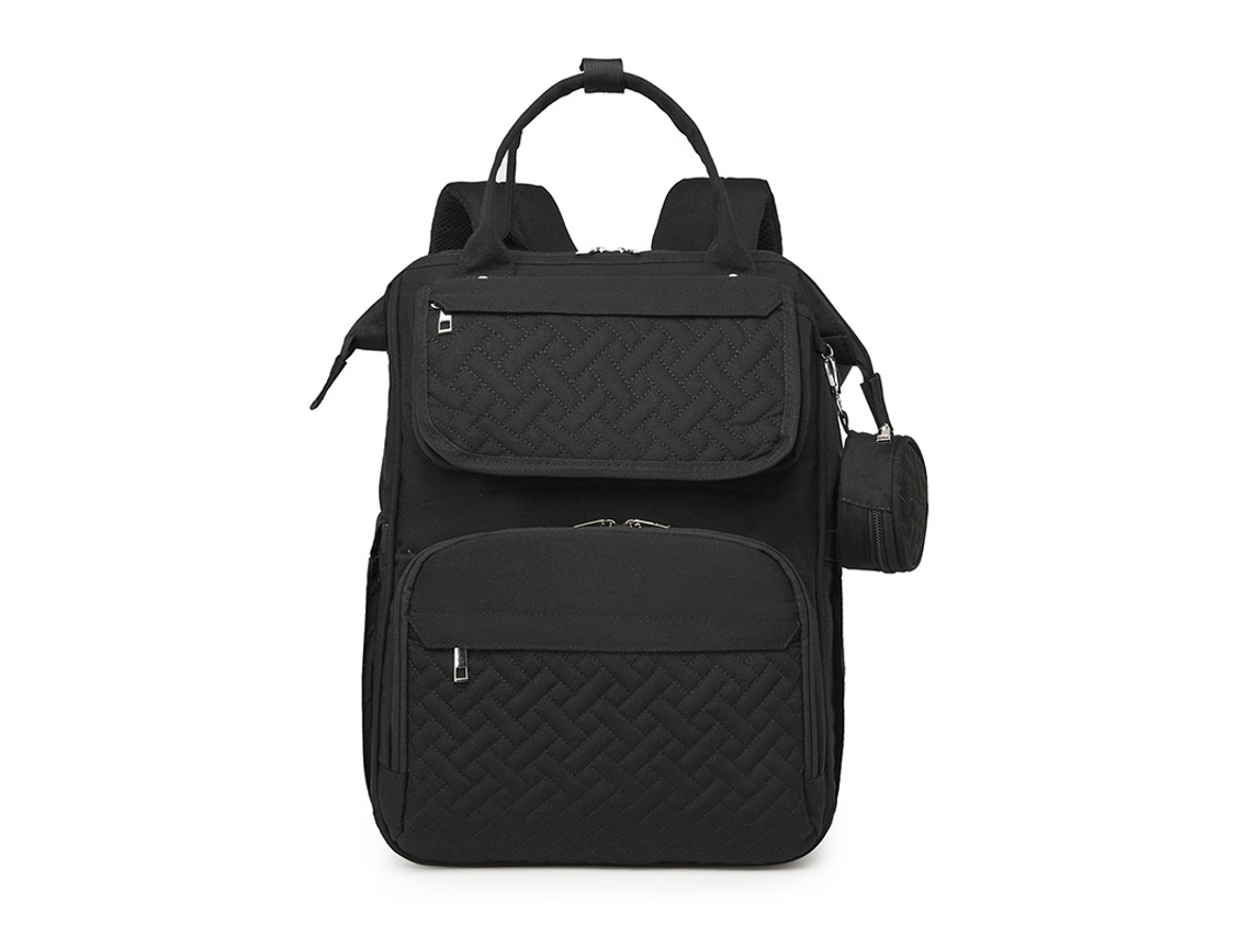 Mochila De Maternidade Hibbent 45x16x32cm (azul E Rosa)