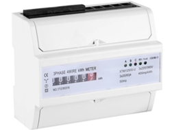 Medidor De Energia Multifuncional Xtm1250s-u Digital Trifásico 4 Fios Kwh Para Trilho Din 20(80)a