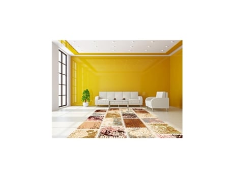 Tapete DEZENCO (160 x 230 - Poliprolileno - Bege)